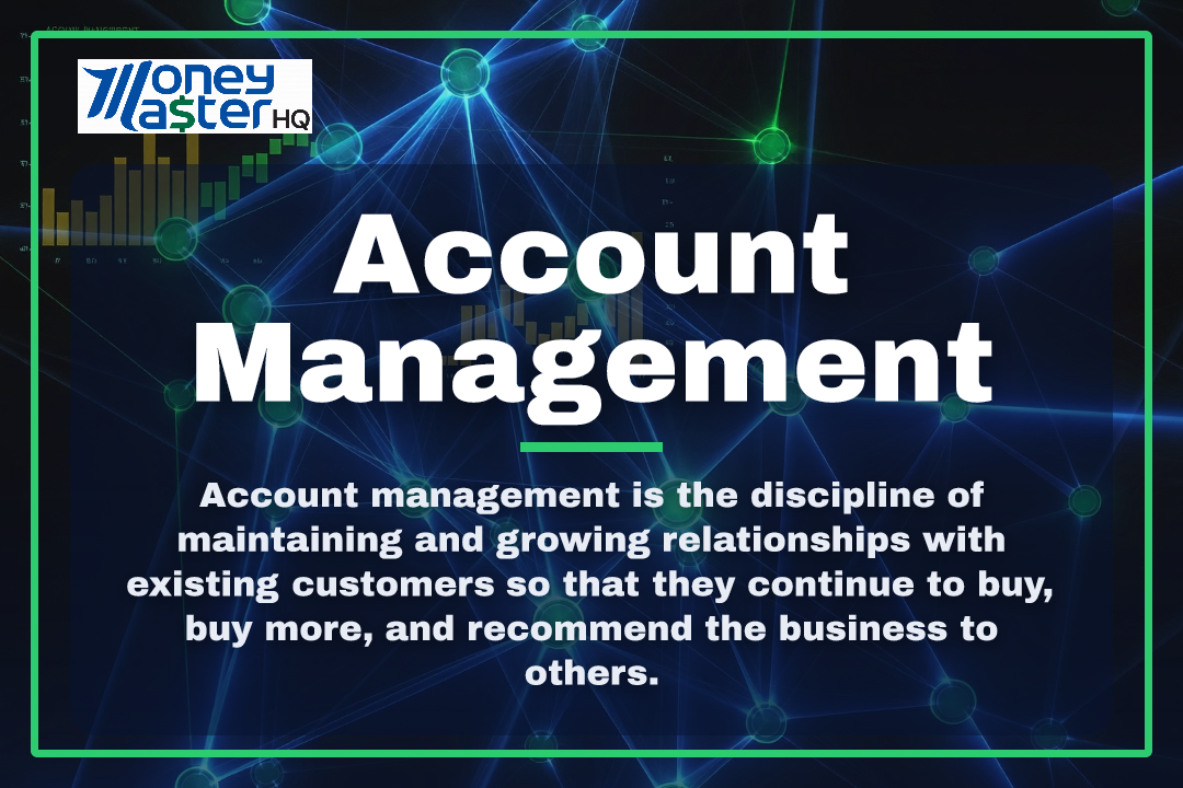 Account Management illustration - Money Master HQ finance glossary