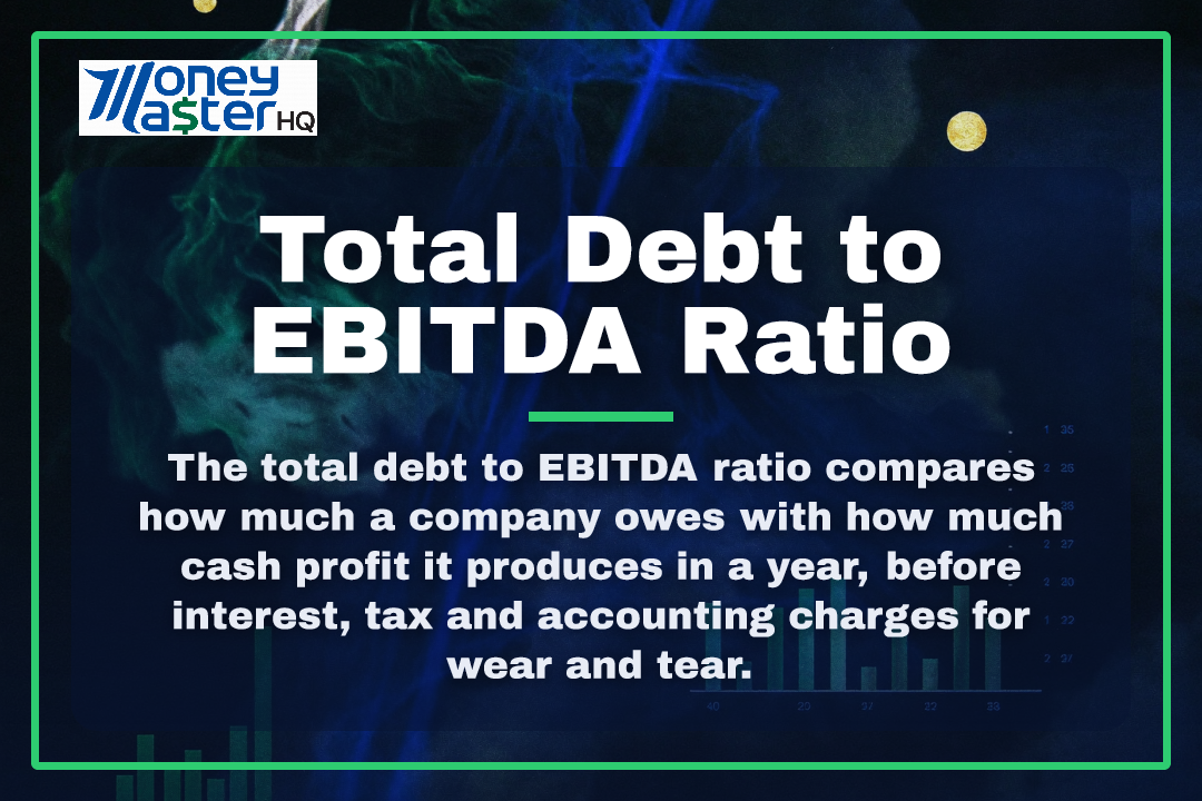 Total Debt to EBITDA Ratio illustration - Money Master HQ finance glossary