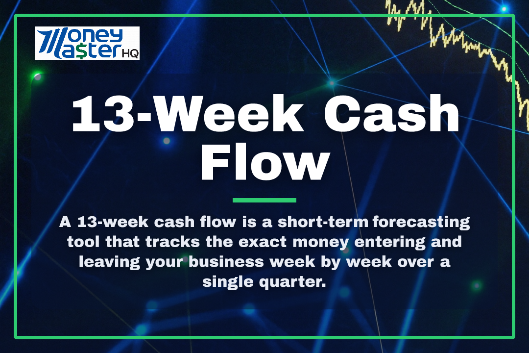 13-Week Cash Flow illustration - Money Master HQ finance glossary