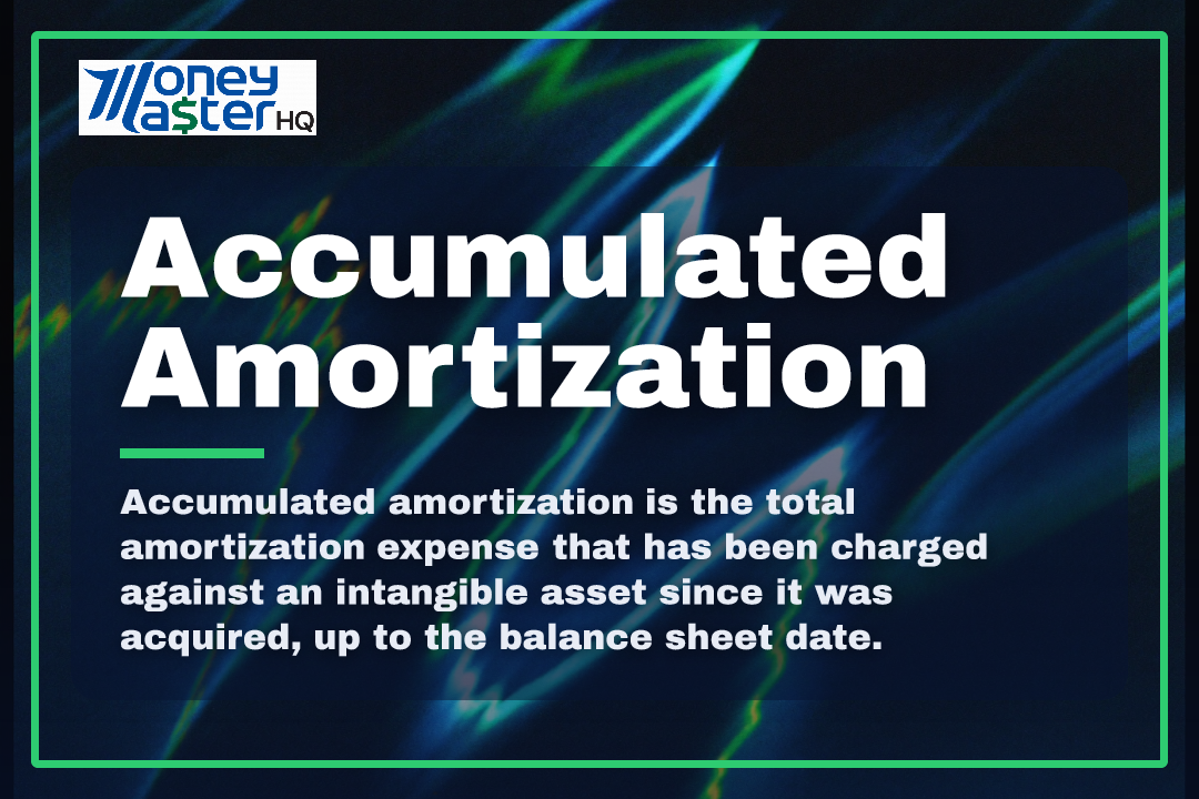 Accumulated Amortization illustration - Money Master HQ finance glossary